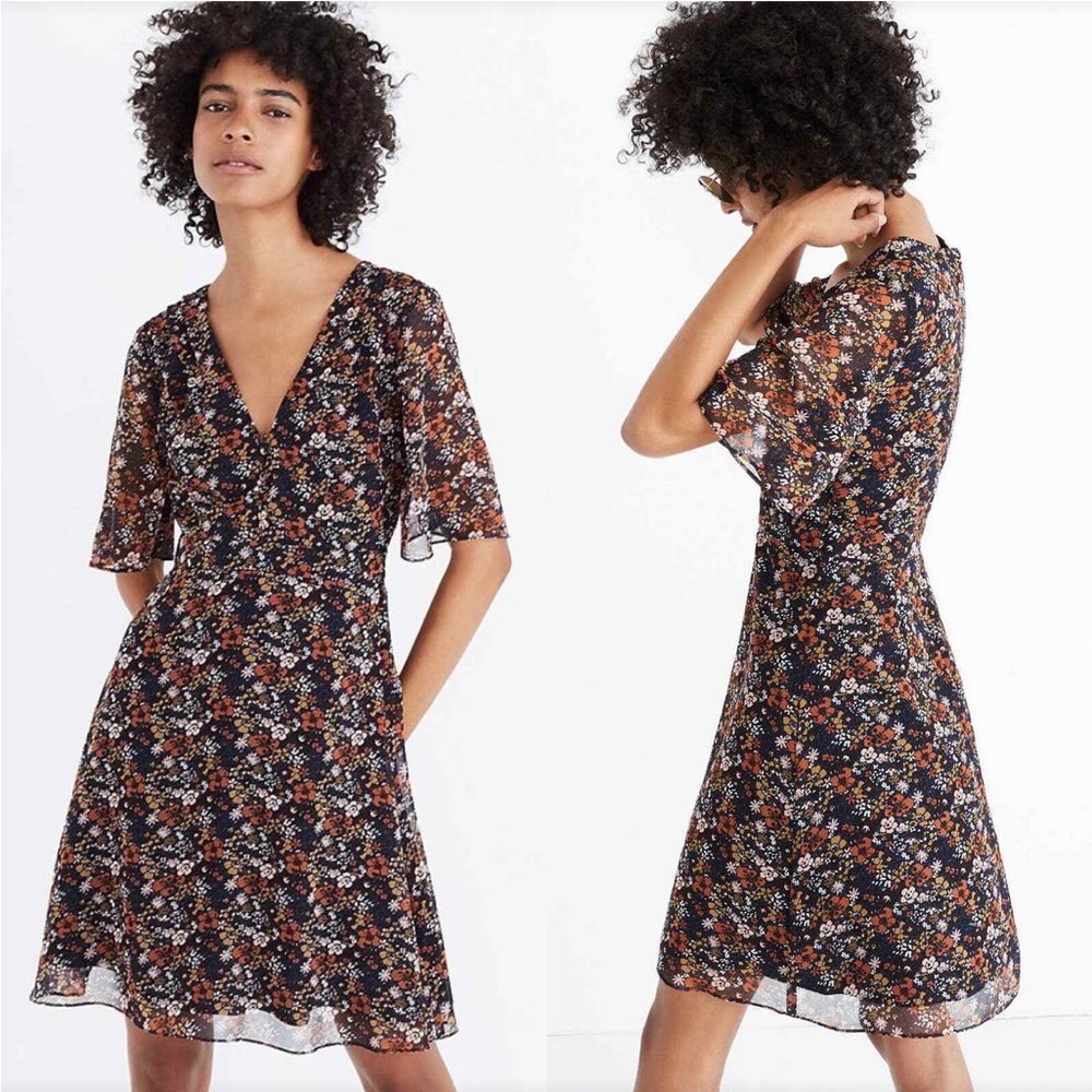 Madewell Floral Dress